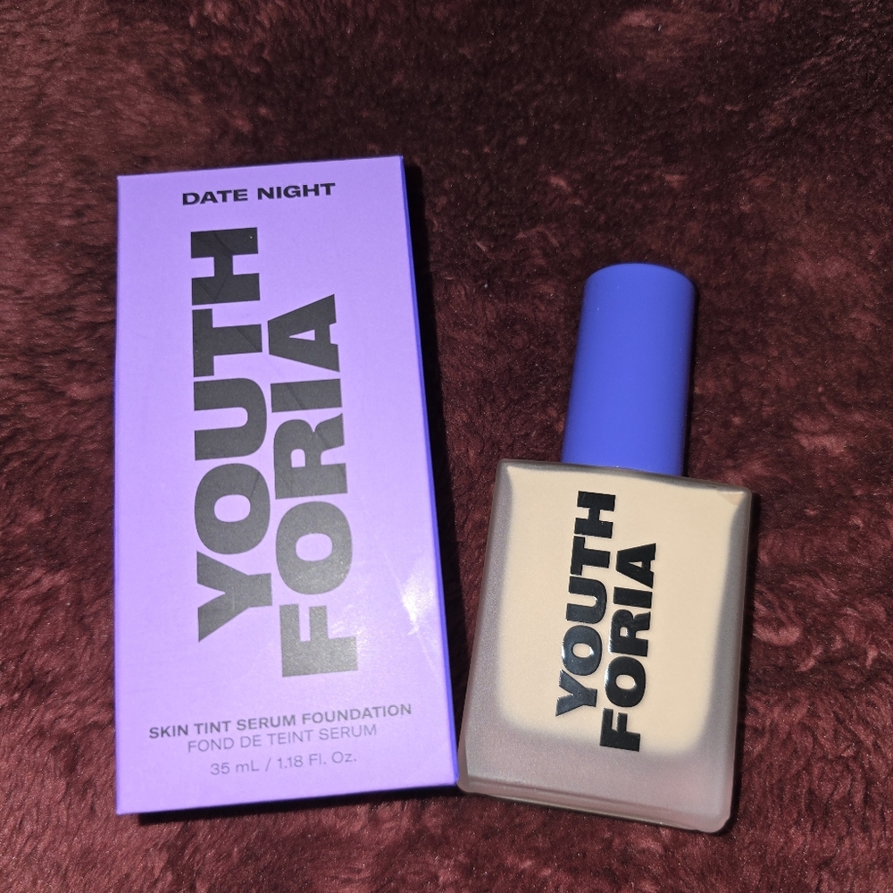 Youth Foria Date Night Skin Tint Serum Foundation. Shade 230 NIB